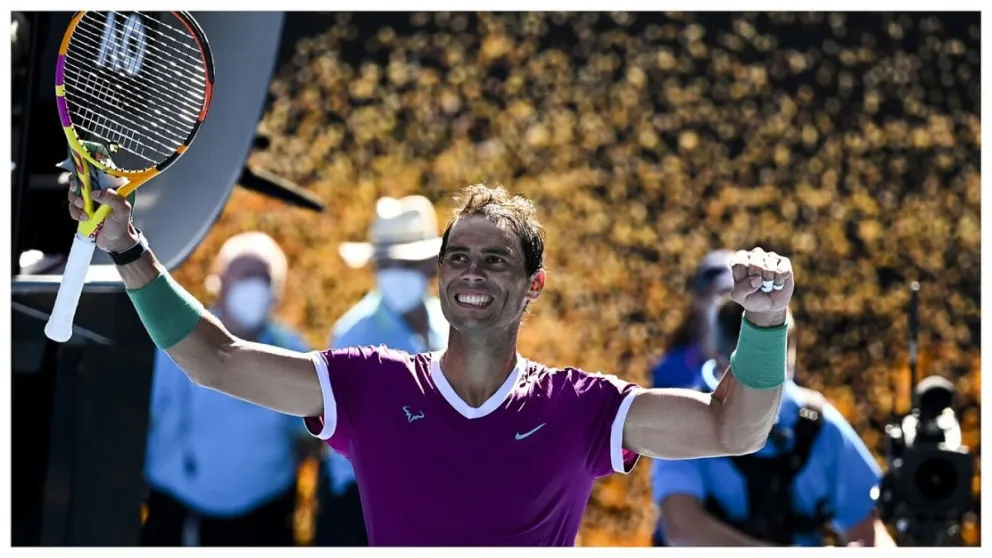 Nadal triunfa y pasó a octavos de final
