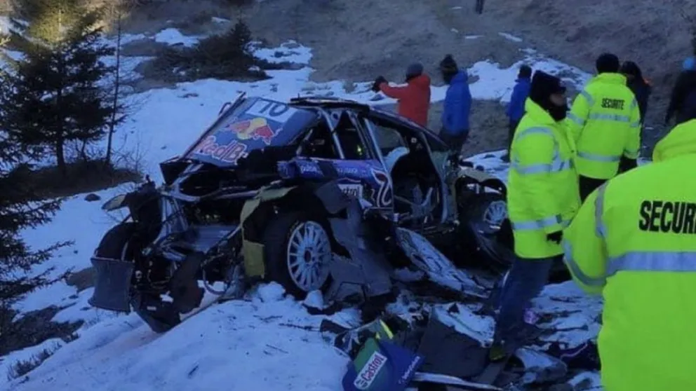 Video estremecedor: Impactante accidente en el Rally de Montecarlo