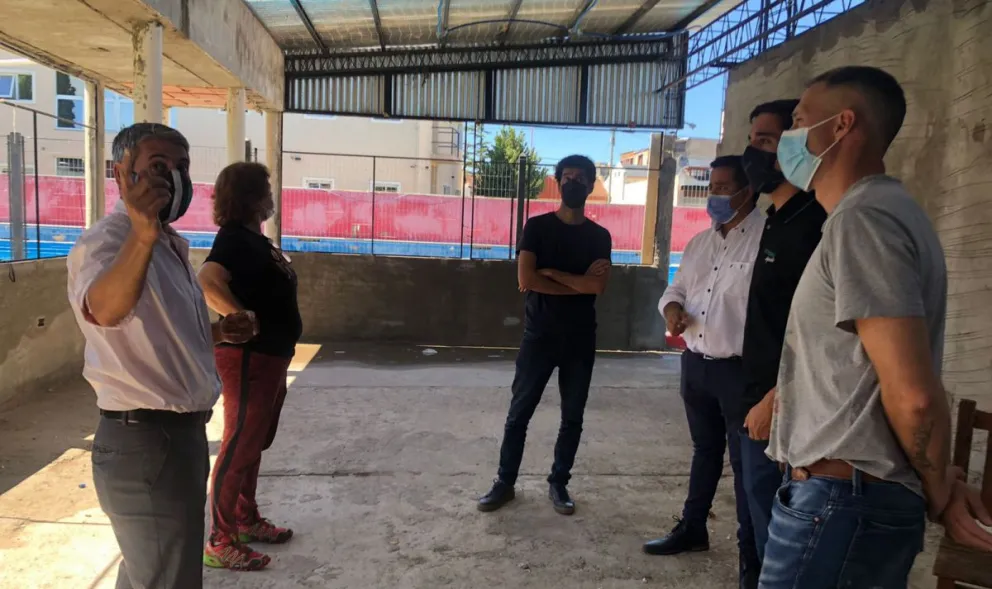 Viedma recibió al Director Nacional de Clubes Francisco Chiban