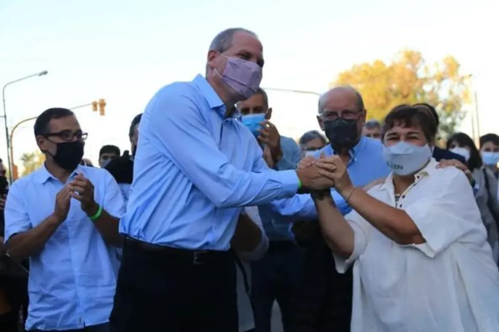 El vicegobernador Palmieri está contagiado de COVID 19