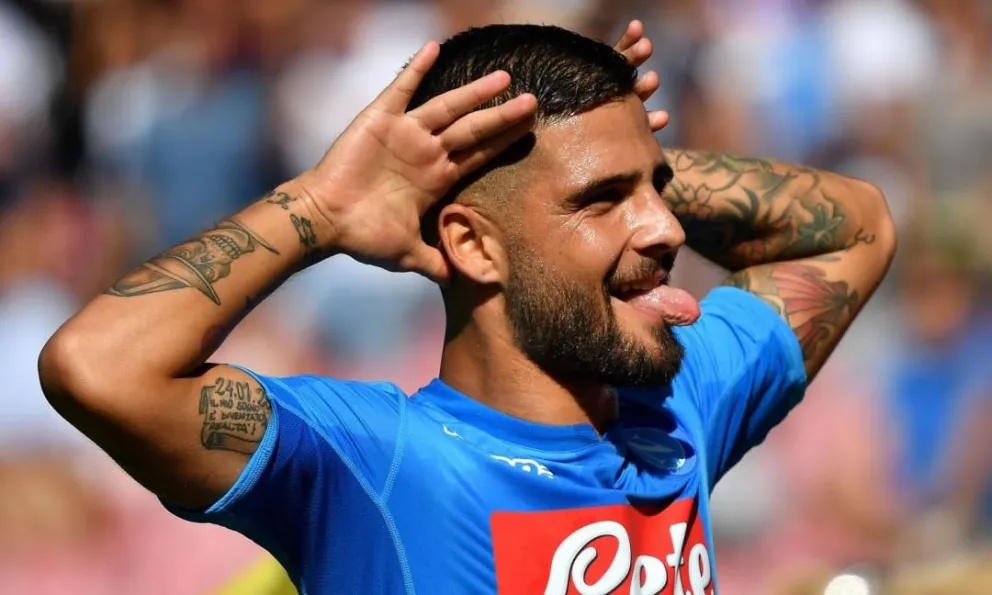 Napoli: Lorenzo Insigne igualó el récord de goles que tenía Diego Maradona