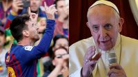 El Papa Francisco le envió una camiseta autografiada a Messi
