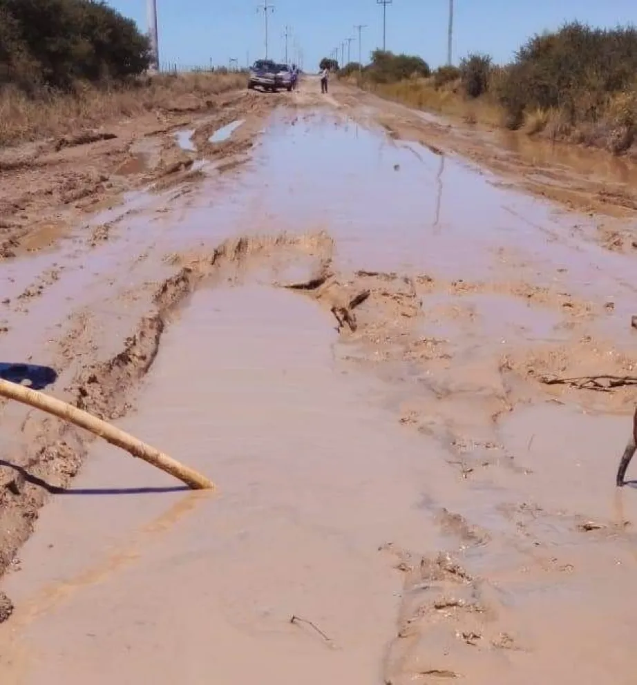 El cambio climático y sus consecuencias afectan los caminos en la zona de San Blas