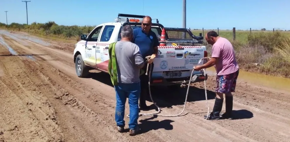 El camino a Bahía San Blas está nuevamente transitable para todo tipo de vehículo