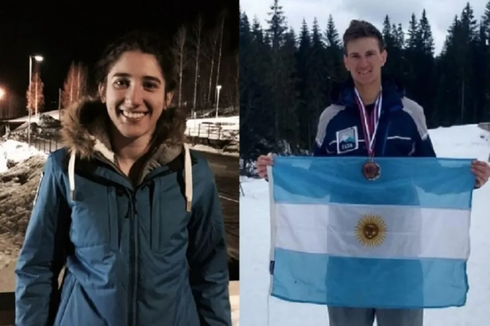 Juegos de Invierno Beijing 2022: dos rionegrinos son los abanderados