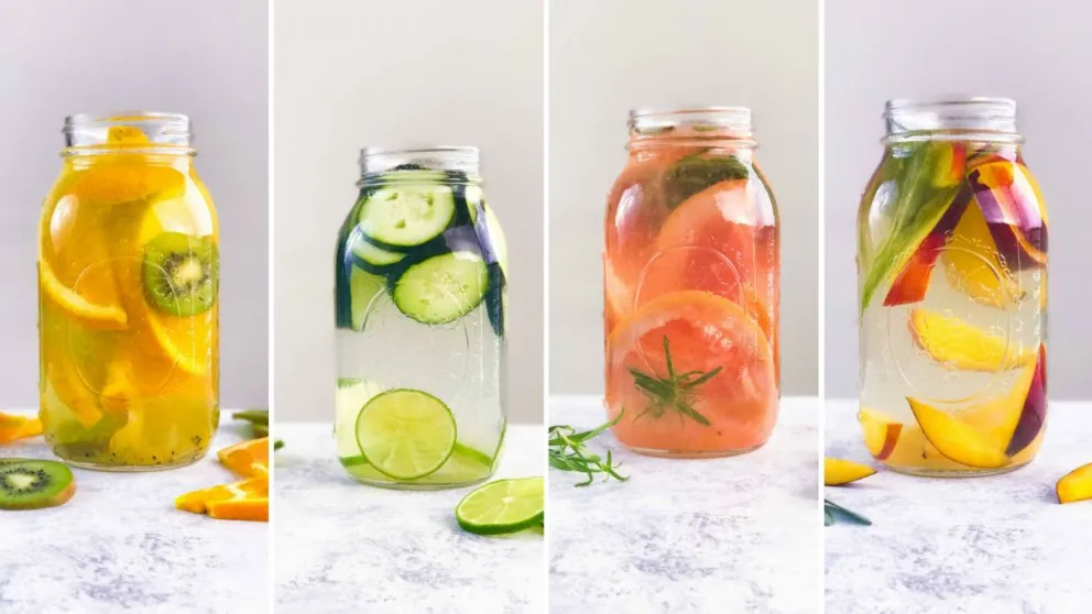 Una opción refrescante: cómo preparar aguas saborizadas 