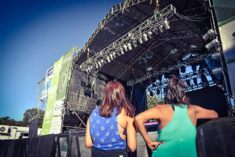 Al que madruga, se queda con el primer lugar en el escenario del mayor evento en El Cóndor