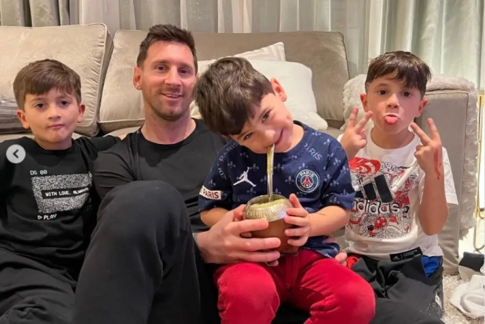 El nuevo corte de pelo de Mateo Messi sorprendió a los fanáticos en las redes