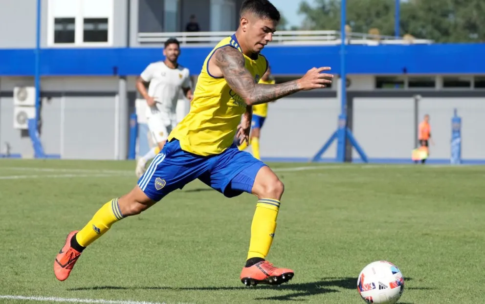 Boca le ganó Atlanta: mirá la rabona que se volvió viral