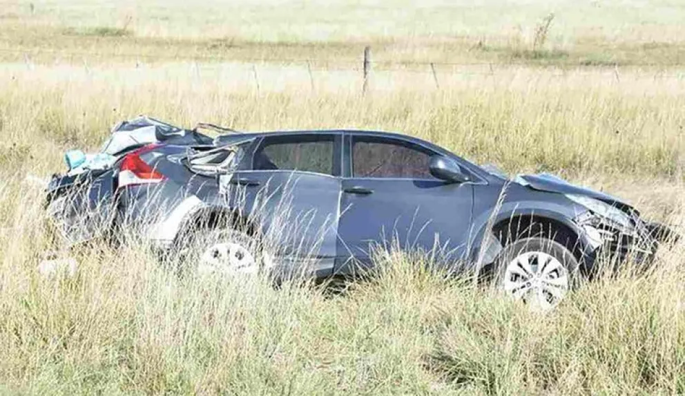 Fatal accidente en la ruta 51: El director del Banco Provincia de Neuquén y sus dos hijos murieron 