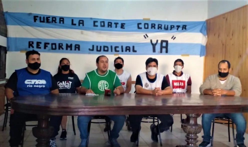 Este 1 de febrero la CTA se moviliza en Río Negro contra la Corte Suprema de la Nación