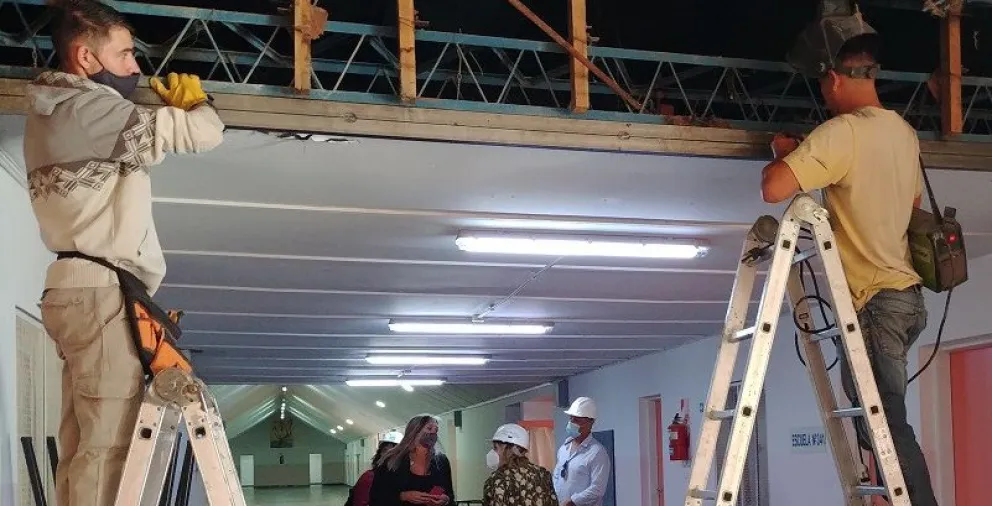 Aseguran la infraestructura escolar mirando al 2 de marzo con el retorno a clases presenciales