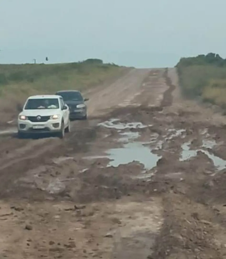 Malestar en San Blas por el estado del camino y la falta de respuestas