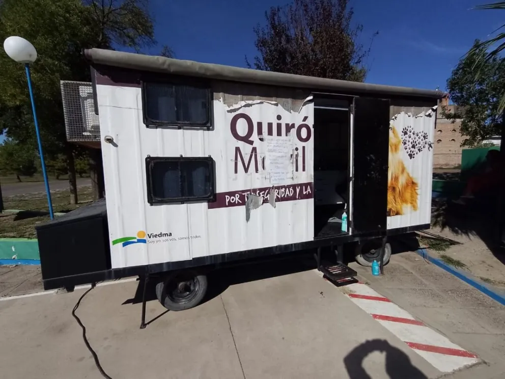 Altísima demanda para castrar animales en el Quirófano Móvil