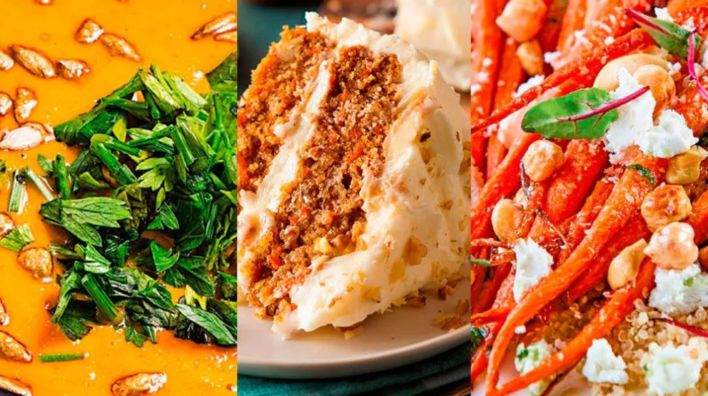 Día mundial de la zanahoria: 2 recetas para todos los paladares