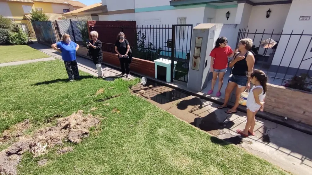 Sigue el malestar en el barrio AMEL por la falta de agua potable