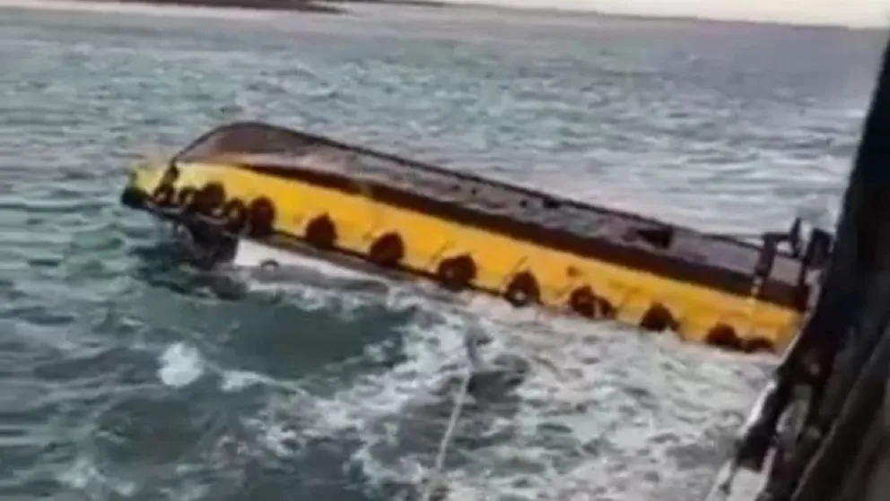 Tragedia en Santa Cruz: se dio vuelta una lancha y una persona resultó muerta