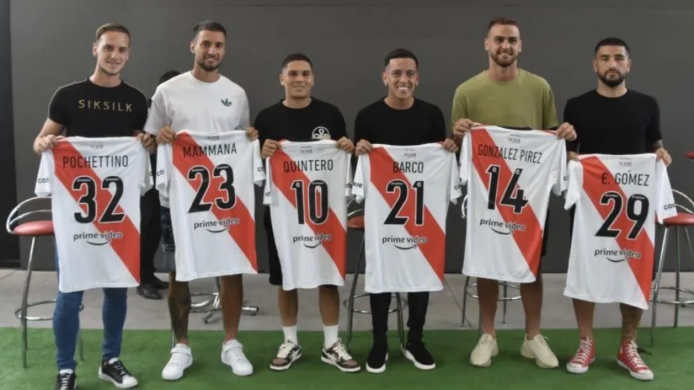 Uno por uno, los refuerzos que presentó River en el Monumental