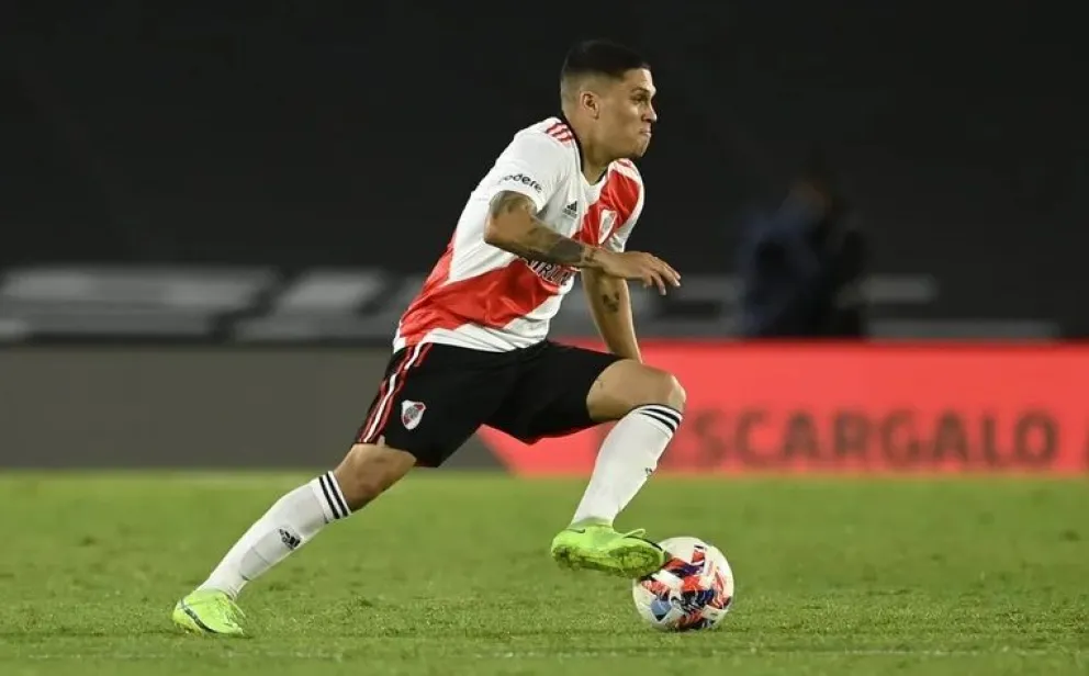 Amistoso sin goles: River empató ante Vélez con el regreso de Juanfer Quintero