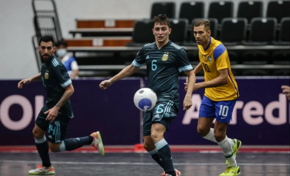 Mirá los impactantes penales con los que Argentina le ganó a Brasil en la Copa América de futsal 