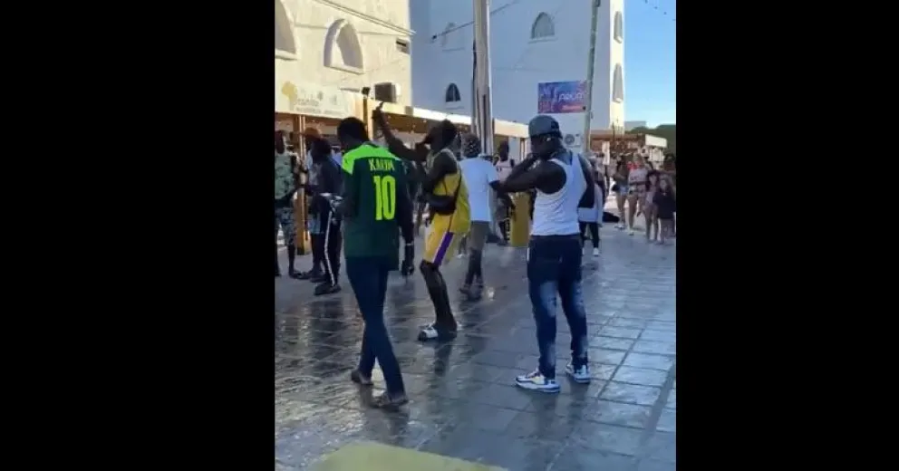 Video: Senegal campeón se festejó hasta en Las Grutas