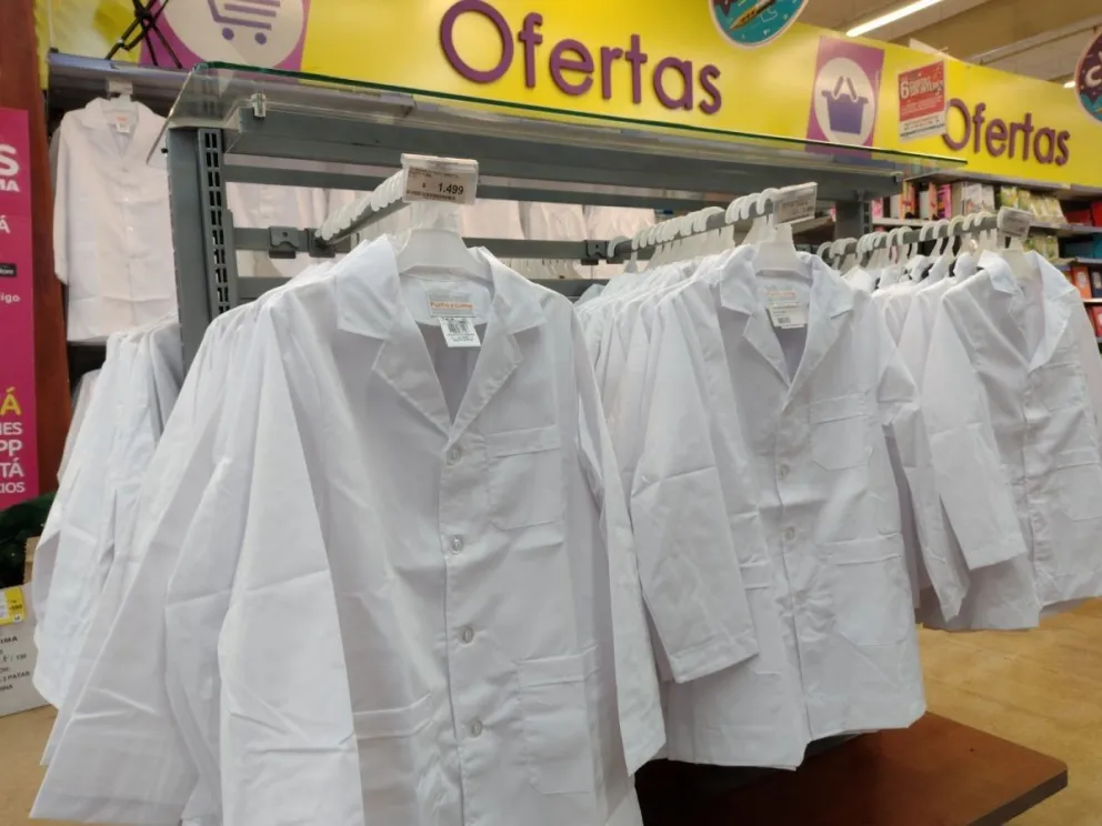 Los guardapolvos tuvieron un incremento de alrededor del 70 por ciento