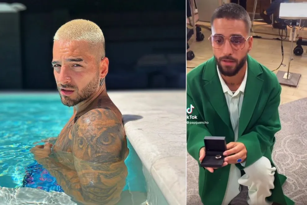 Maluma hizo una propuesta de matrimonio que se volvió viral