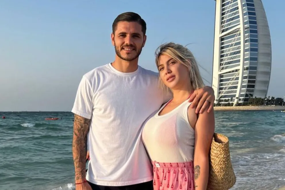 Wanda espió a Icardi: “mientras entreno miro”