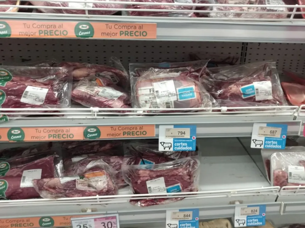 Las góndolas de la Comarca ya cuentan con los “cortes cuidados” a precios populares