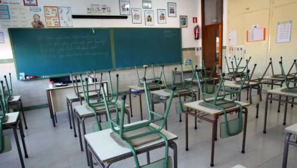 Habrá aulas que estarán vacías. Foto archivo