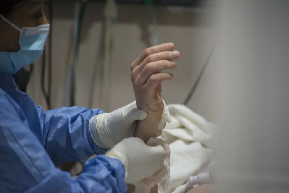 Foto ilustrativa UTI Hospital Zatti de Viedma. Foto: A.D