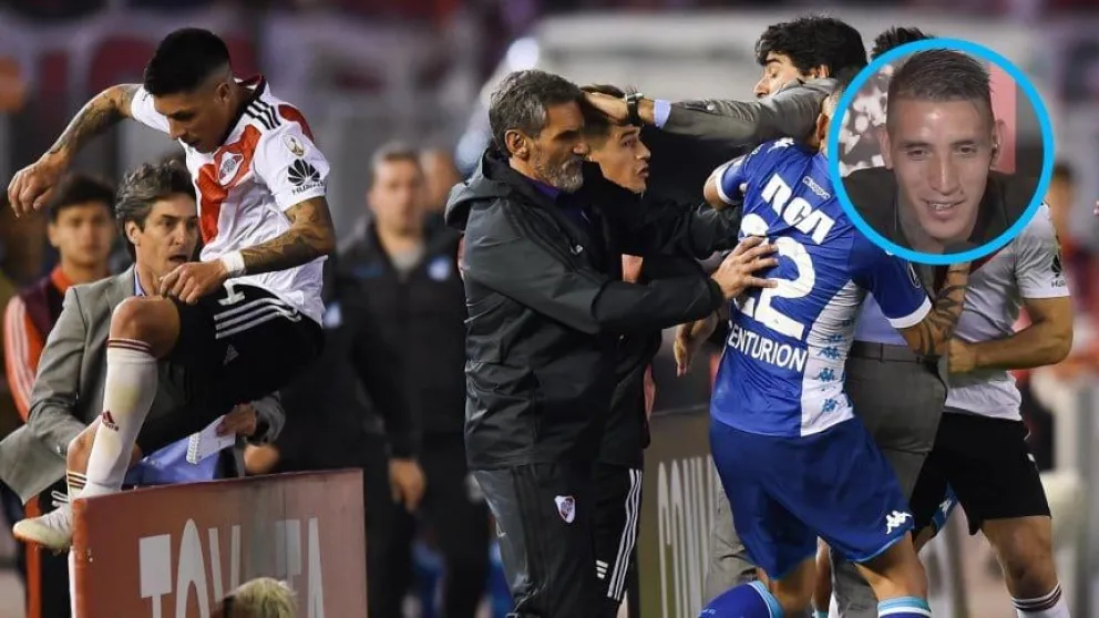 Ricky Centurión dio detalles del cruce con Enzo Pérez