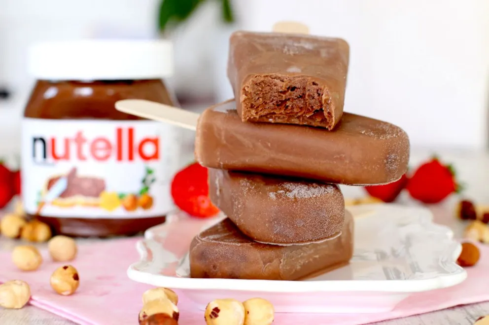 Helado de nutella: rápido y muy rico