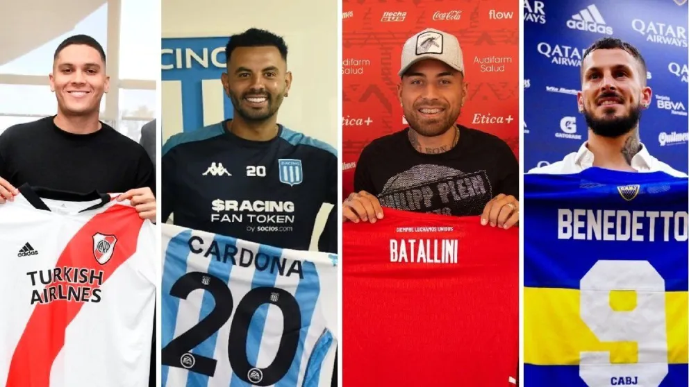 Altas y bajas: Así está el mercado de pases del fútbol argentino