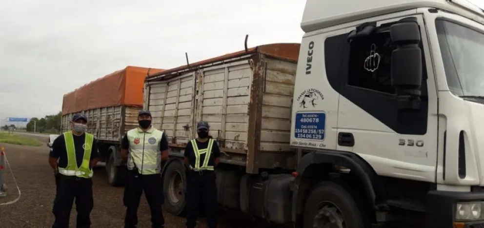 Llevaba 30 toneladas de cebolla sin documentación