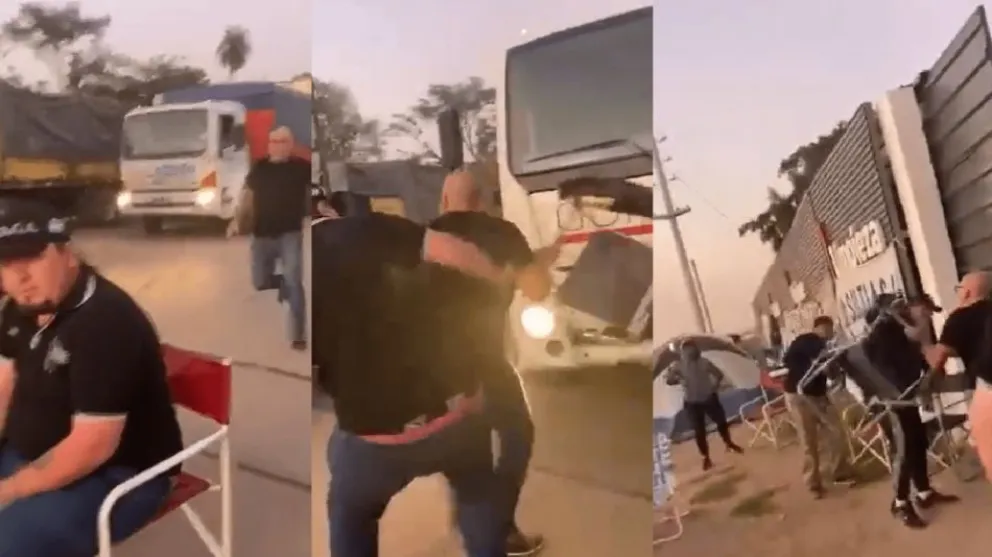 Un empresario echó a sillazos a sindicalistas