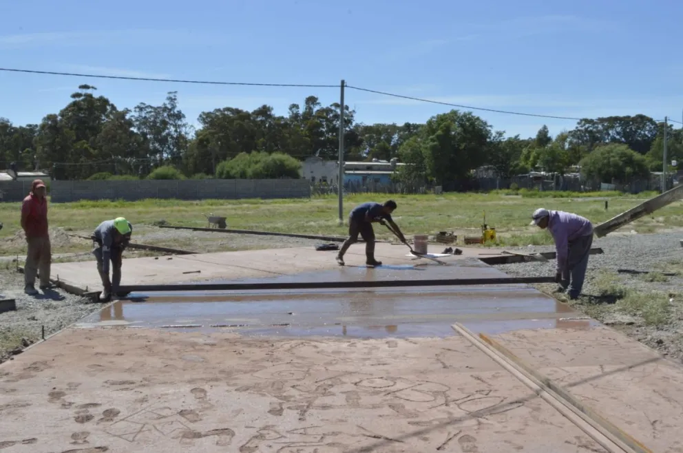 Con miras en la Fiesta de la Soberanía, realizan obras en el predio del ferrocarril