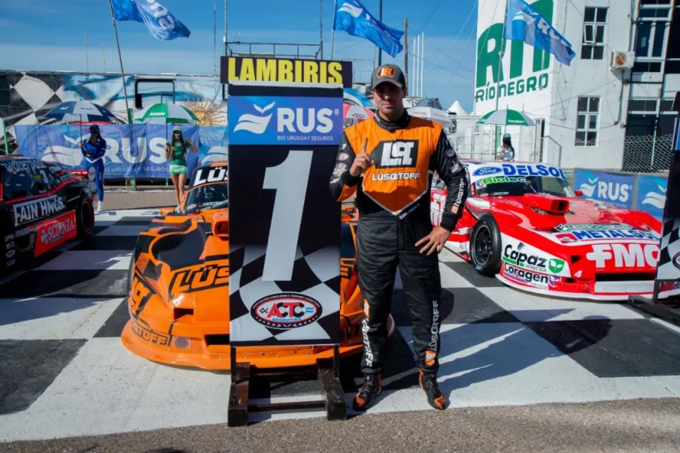 Ford sigue mandando en Viedma: Lambiris fue el más rápido en el TC