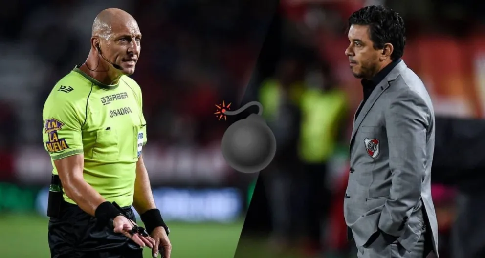 "De Pitana no quiero hablar": Gallardo contundente contra el árbitro tras la derrota 