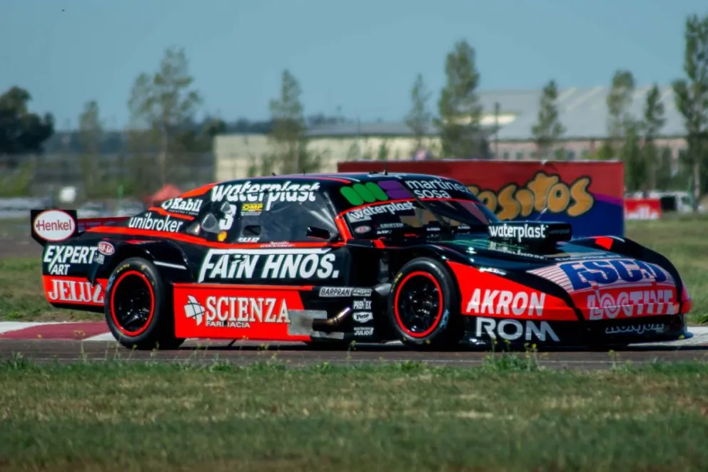 Canapino marcó el ritmo y se quedó con la serie más rápida del TC