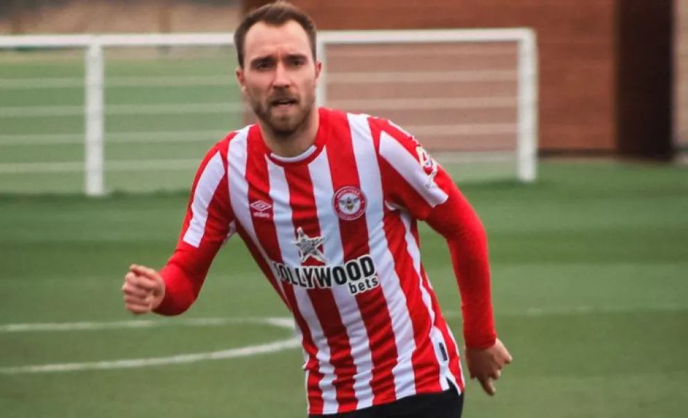 Luego de ocho meses, Christian Eriksen jugó un partido