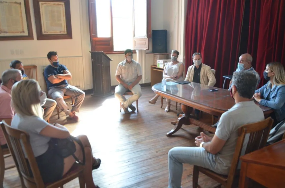 Los transportistas llevaron su preocupación al Concejo Deliberante 