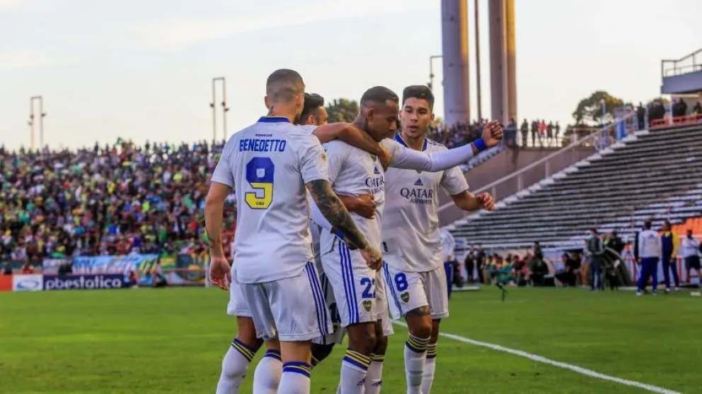 Boca obtuvo su primer triunfo ante Aldosivi con un doblete de Villa