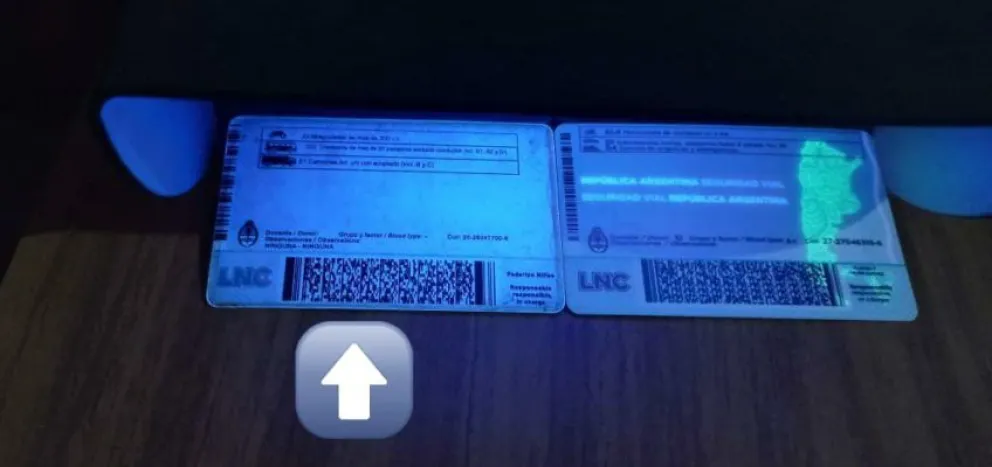 Viajaba a Las Grutas y lo agarraron en infracción: circulaba con documentación apócrifa