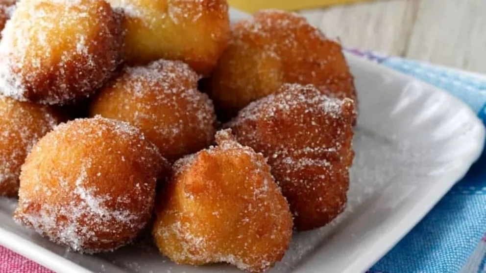 Ideal para una tarde de lluvia: buñuelos super esponjosos 