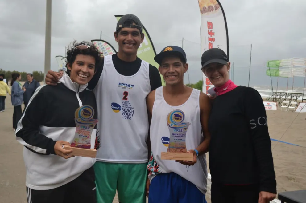 Circuito Patagónico de Beach Vóley: posiciones finales de la cuarta fecha