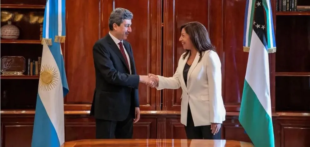 El embajador de Arabia salió por primera vez de CABA y visitó a la gobernadora Carreras