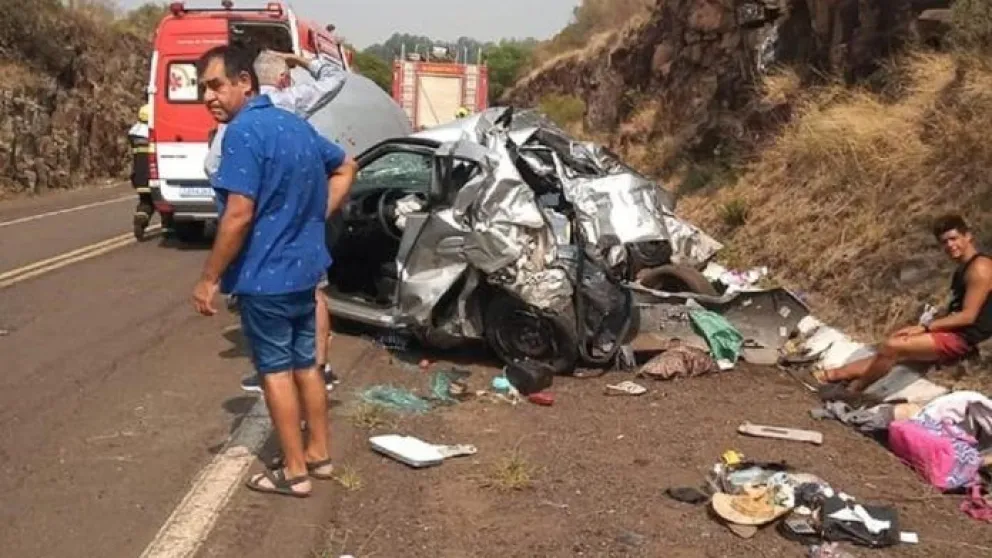 Tragedia: Murieron dos argentinas en un triple choque en una ruta de Brasil