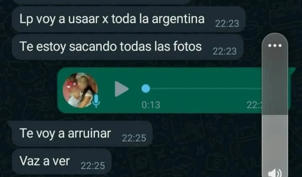 "Te estoy sacando todas las fotos": la bronca de un estafador desenmascarado