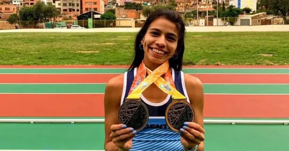 Doble medalla para una rionegrina en el Sudamericano de Cochabamba